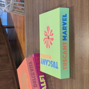 Decorative Assouline-Style Book Box - Tuscany